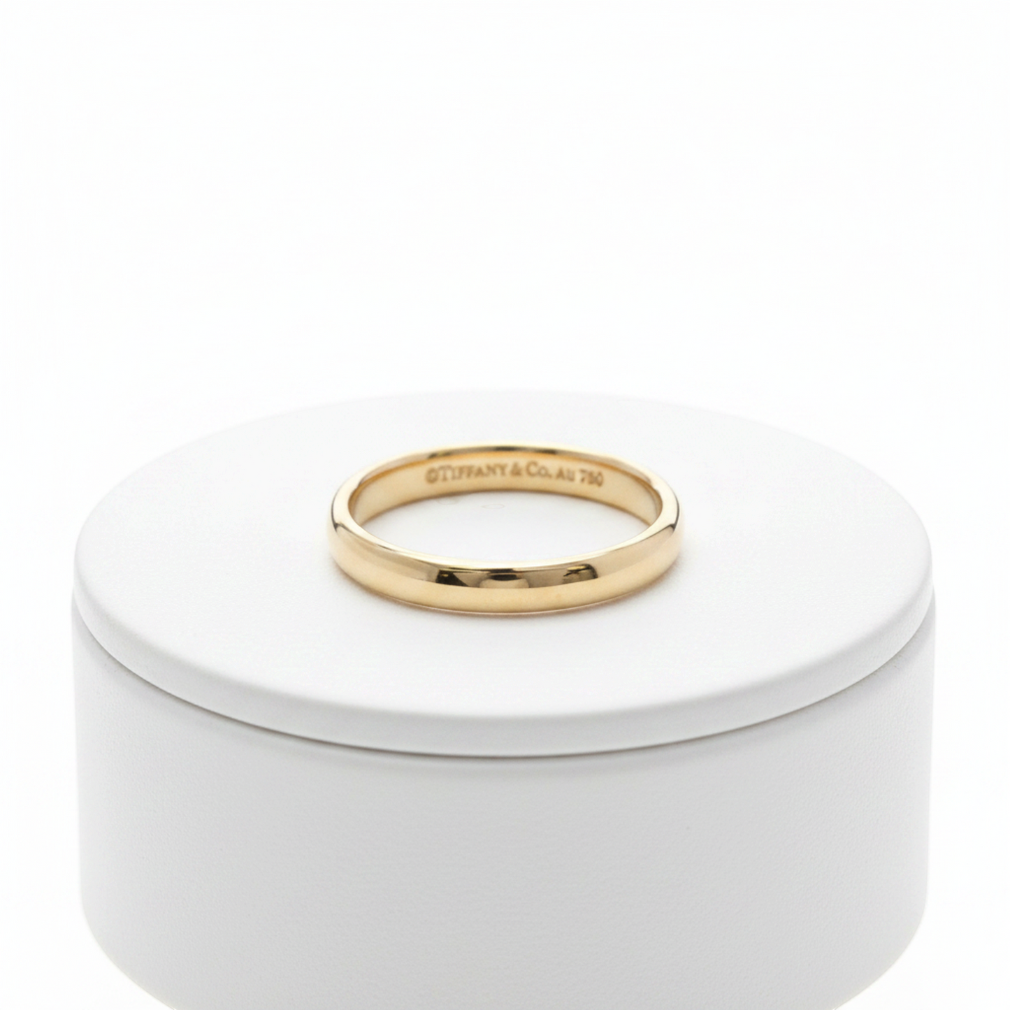 Tiffany Wedding Rings Pink Gold (18K) Fashion No Stone Wedding Ring Pink Gold