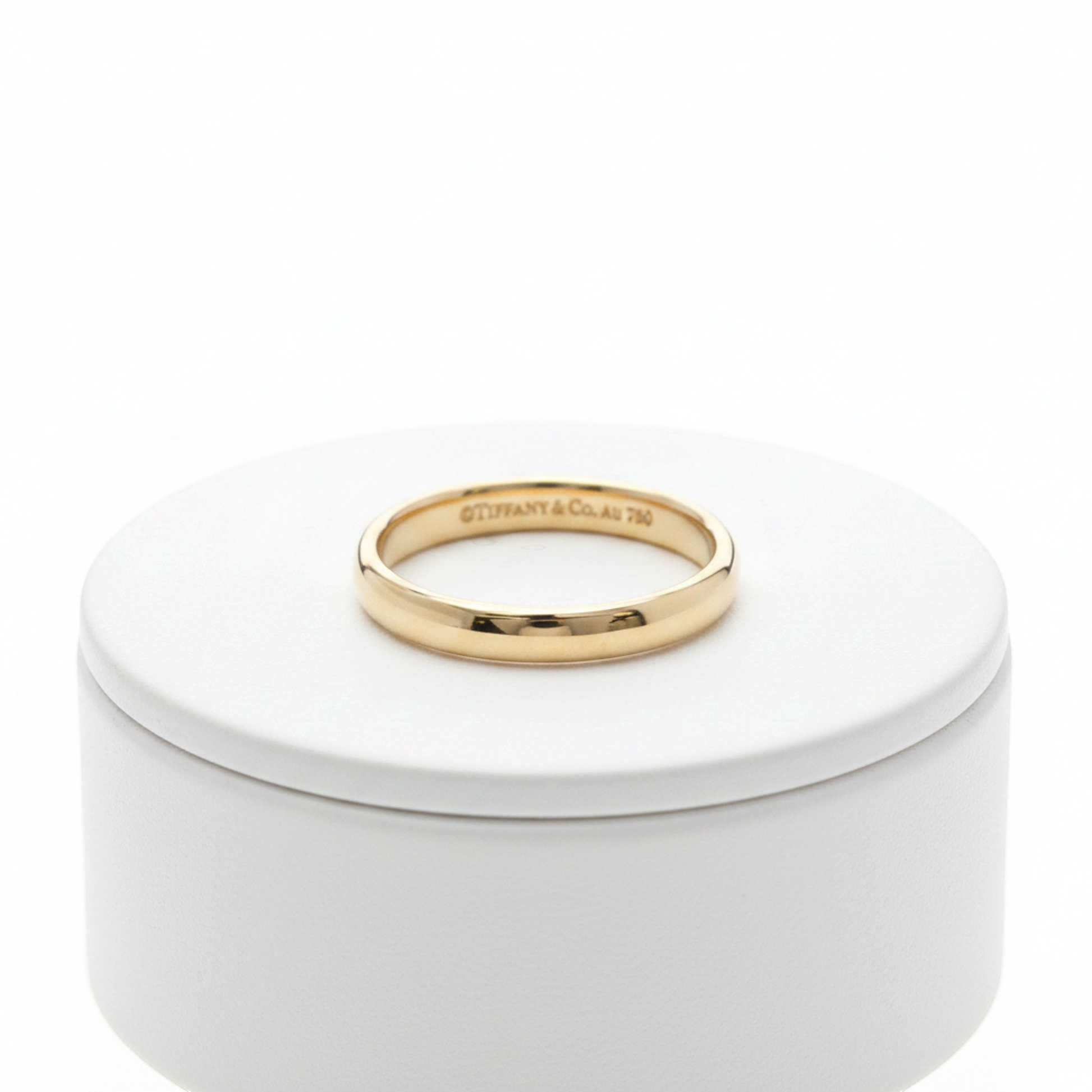 Tiffany Wedding Rings Pink Gold (18K) Fashion No Stone Wedding Ring Pink Gold