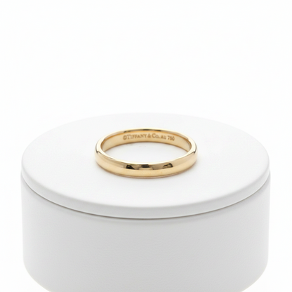 Tiffany Wedding Rings Pink Gold (18K) Fashion No Stone Wedding Ring Pink Gold