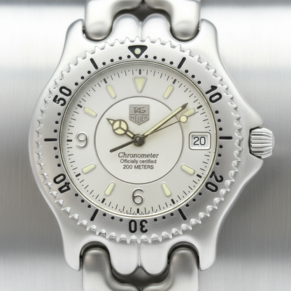TAG HEUER Sel Chronometer 200M Automatic Mens Watch WG5112 Polished