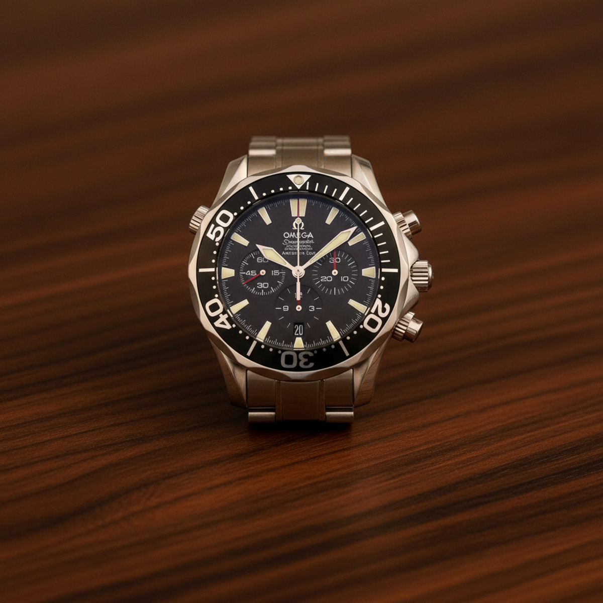 OMEGA Seamaster Americas cup Chronograph Watch 2594.50 Polished
