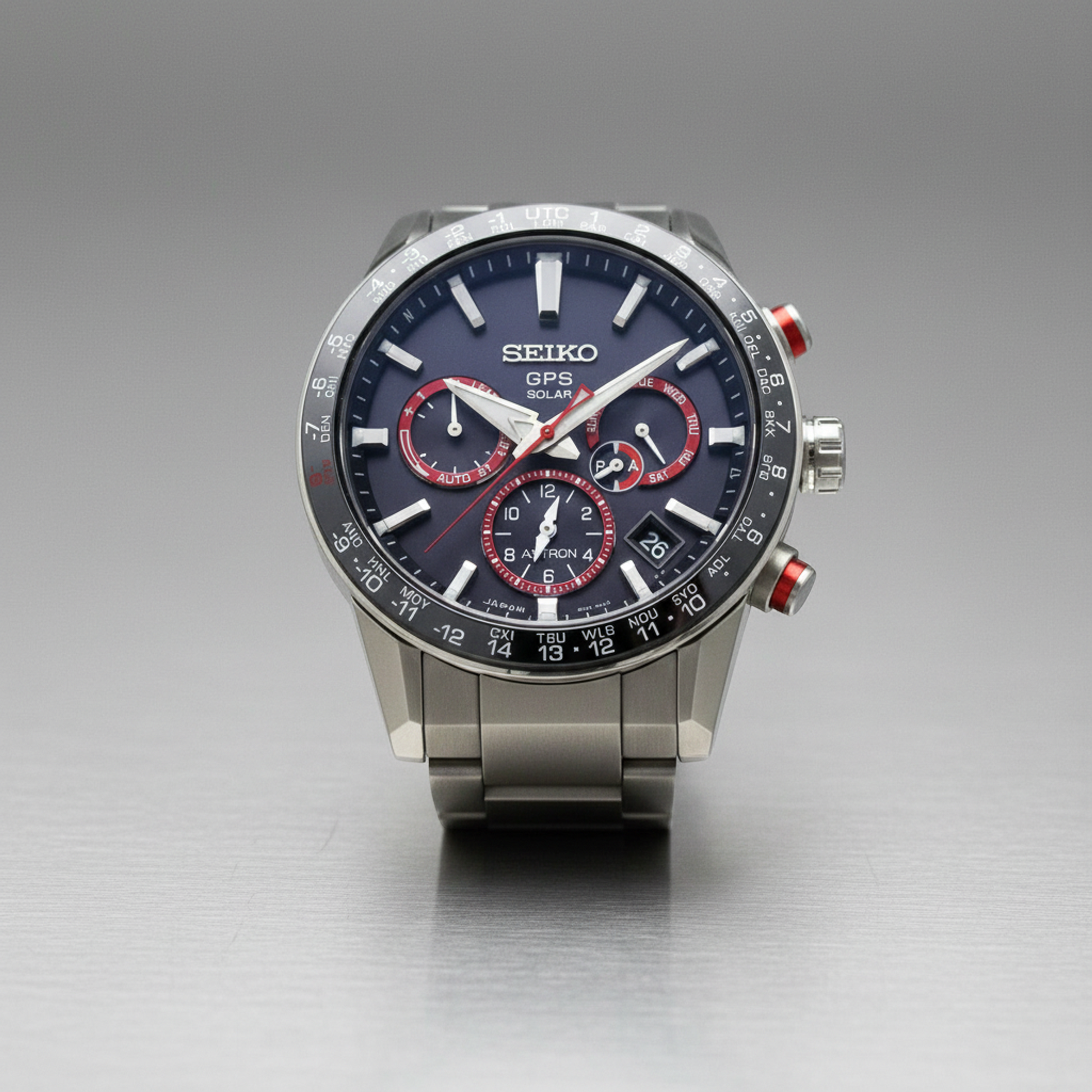 SEIKO Astron Shohei Otani 2019 Limited Edition Steel Radio Wave Control Solar Watch SBXC017(5X53-0AF0)