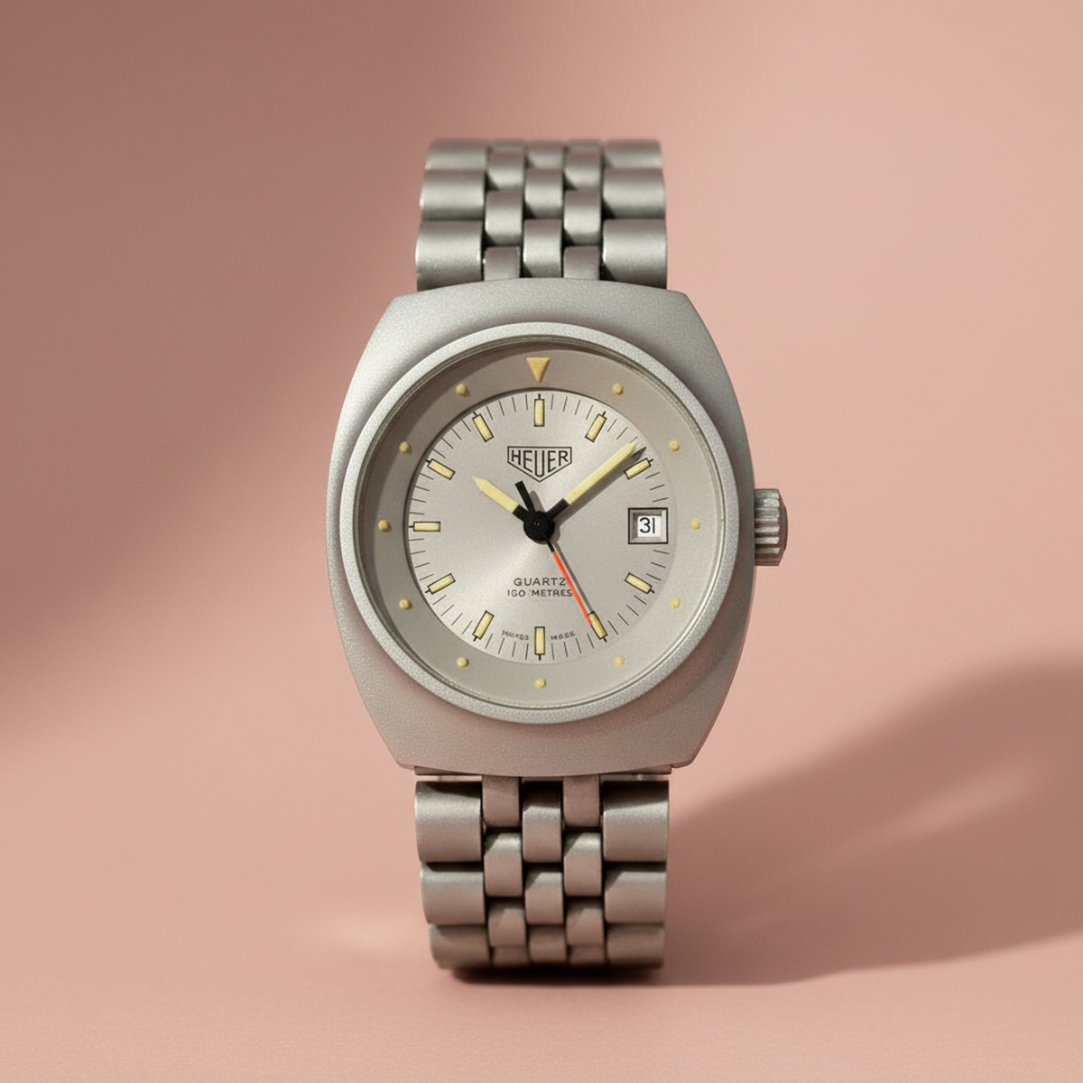 TAG HEUER Professional Stainless Steel Ladies Quartz Watch 982.058