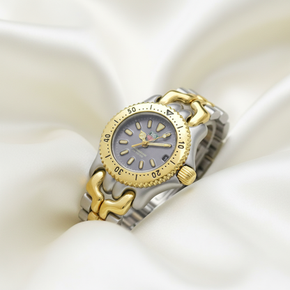 TAG HEUER Sel Professional 200M Gold Plated Steel Ladies Watch S95.208 Polished