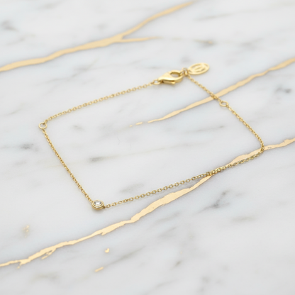 Cartier Damour Diamond Bracelet XS Yellow Gold (18K) Diamond Charm Bracelet Gold