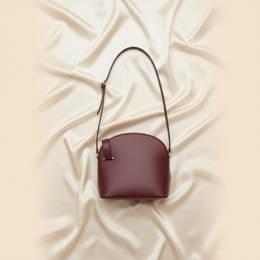 Cartier Must One-shoulder Bag Women's Leather Shoulder Bag Bordeaux
