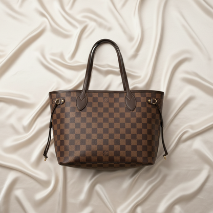 Louis Vuitton Damier Neverfull PM N51109 Women's Tote Bag Ebene