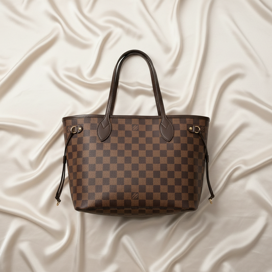 Louis Vuitton Damier Neverfull PM N51109 Women's Tote Bag Ebene