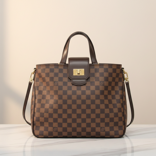 Louis Vuitton Damier Cabas Roseberry N41177 Women's Handbag,Shoulder Bag Ebene
