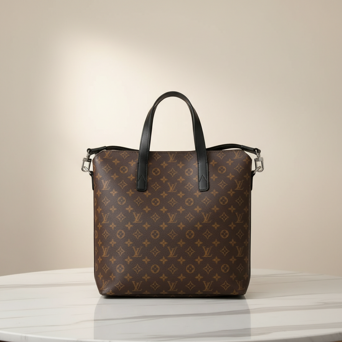 Louis Vuitton Monogram Macassar Kitan M40388 Women's Handbag,Shoulder Bag Monogram Macassar
