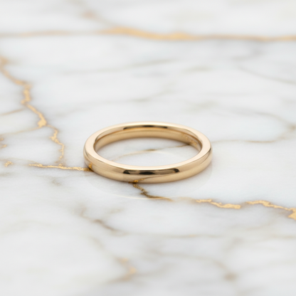 Tiffany Wedding Rings Pink Gold (18K) Fashion No Stone Band Ring Pink Gold
