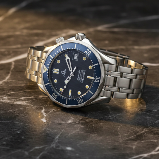 OMEGA Seamaster Professional 300M Mid Steel Size Watch 2551.80 Polished