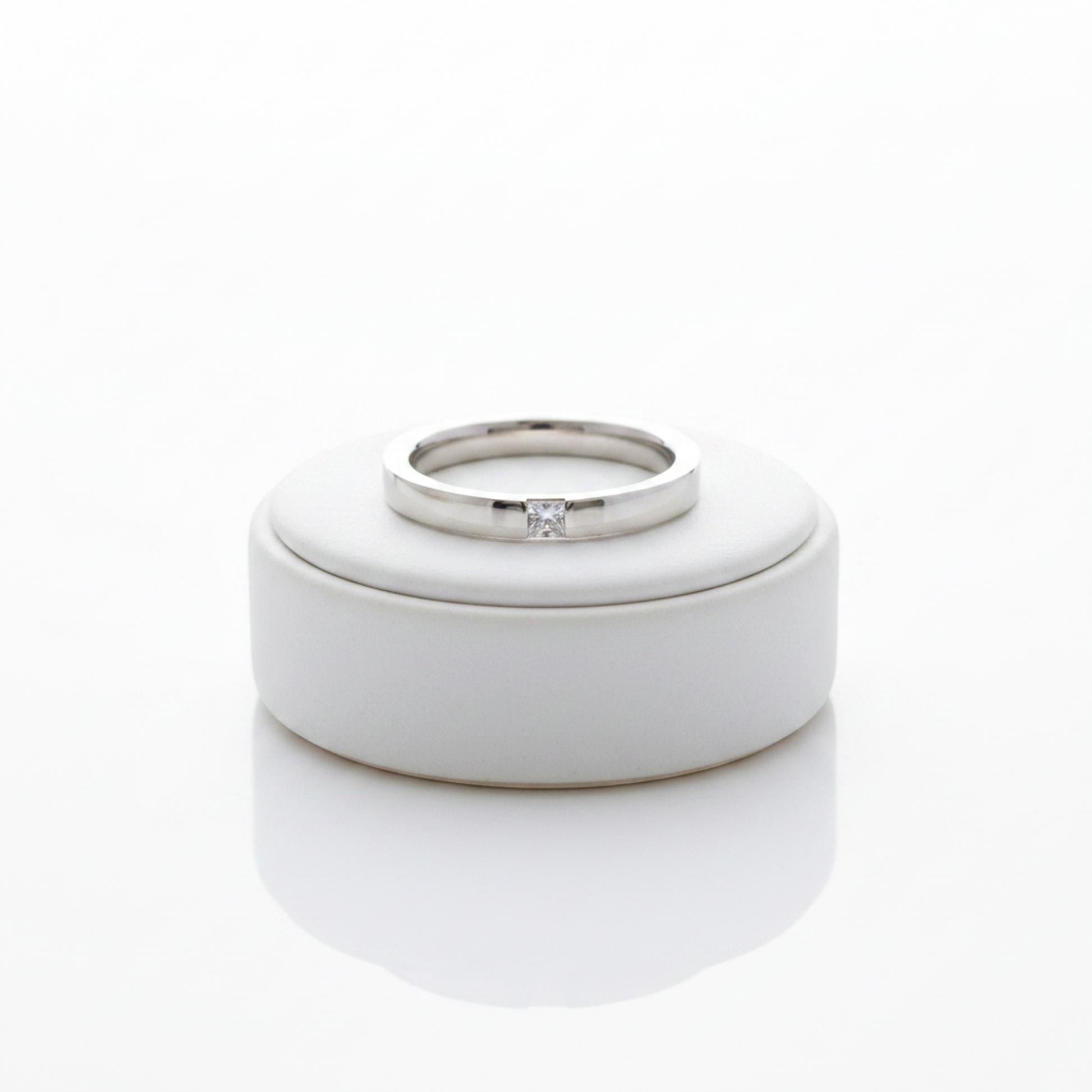 Harry Winston Wedding Ring With 1 Diamond Platinum Fashion Diamond Wedding Ring Silver