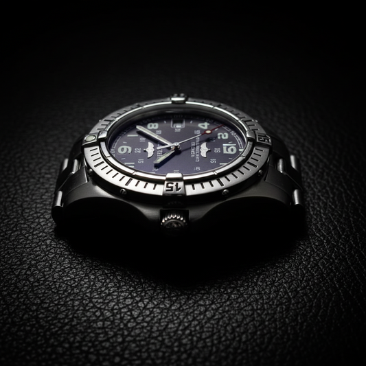BREITLING Colt Stainless Steel Quartz Mens Watch A74350 Polished