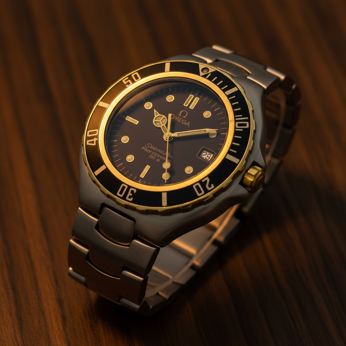 OMEGA Seamaster Professional 200M Quartz Mens Watch 396.1042 Polished