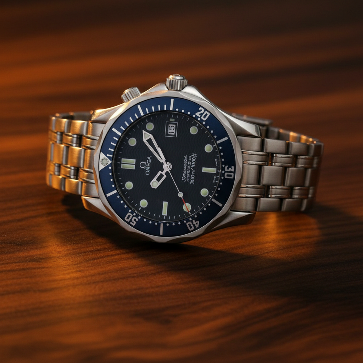 OMEGA Seamaster Professional 300M Steel Mid Size Watch 2561.80 Polished