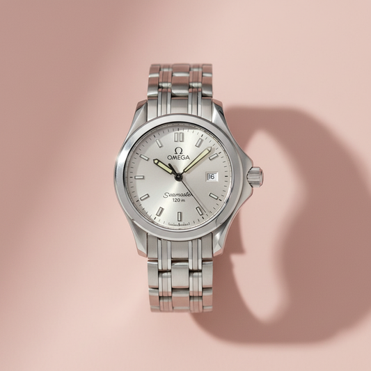 OMEGA Seamaster 120M Steel Quartz Ladies Watch 2581.33 Polished