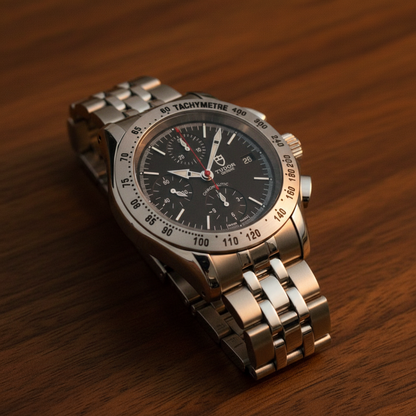 TUDOR Chronautic Chronograph Steel Automatic Mens Watch 79390P Polished