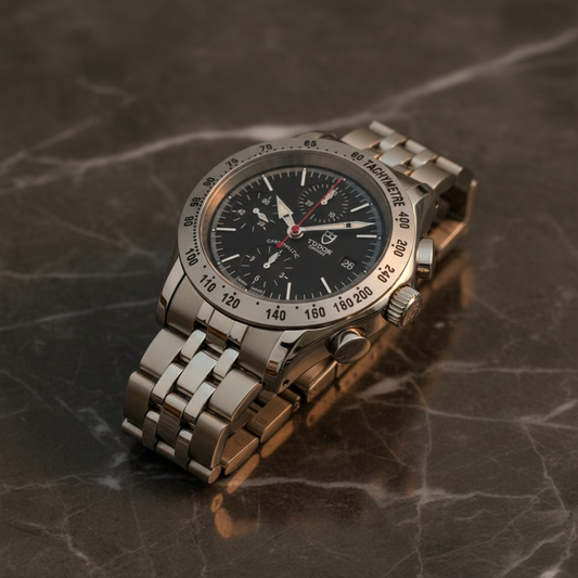 TUDOR Chronautic Chronograph Steel Automatic Mens Watch 79390P Polished