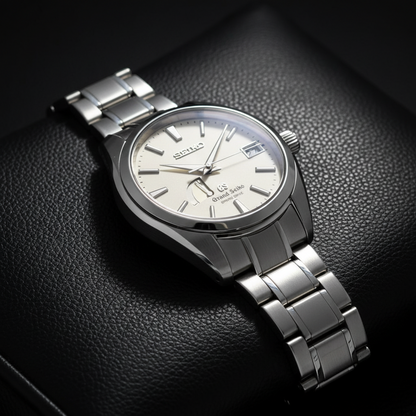 GRAND SEIKO SBGA001 Steel Spring Drive Mens Watch 9R65-0AA0 Polished