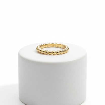 Van Cleef & Arpels Perle Ring Medium Model Pink Gold (18K) Fashion No Stone Band Ring Pink Gold