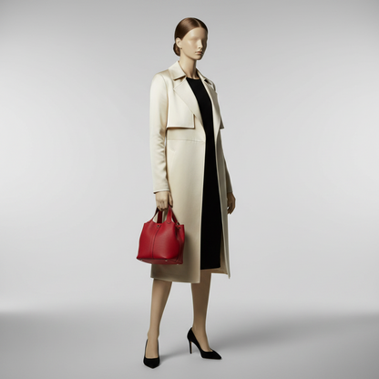 Hermes Picotin PM Men,Women Taurillon Clemence Leather Handbag Red Color