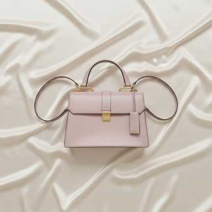 Miu Miu Madras 5BA108 Women's Leather Handbag,Shoulder Bag Light Pink