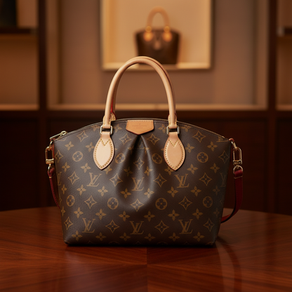 Louis Vuitton Monogram Boesi NM PM M45986 Women's Handbag,Shoulder Bag Brown