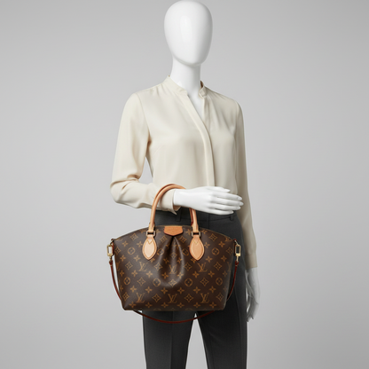 Louis Vuitton Monogram Boesi NM PM M45986 Women's Handbag,Shoulder Bag Brown