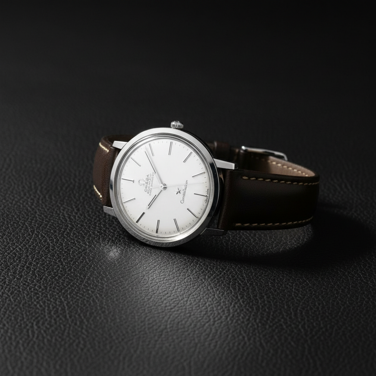 OMEGA De Ville Cal 1012 Rice Bracelet Steel Automatic Watch 167.754