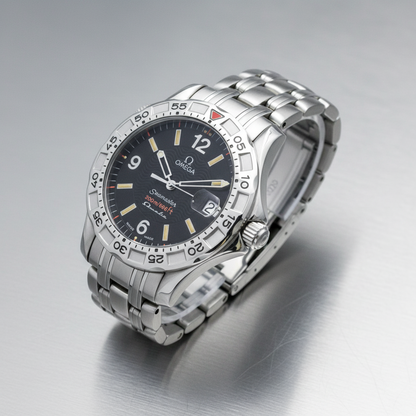 OMEGA Seamaster Omegamatic Auto Quartz Limited Watch 2516.50 Polished