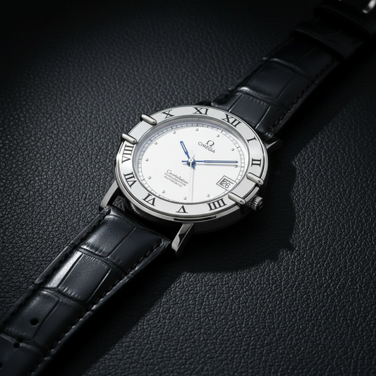OMEGA Constellation Automatic Sapphire Back Watch 368.1075 Polished