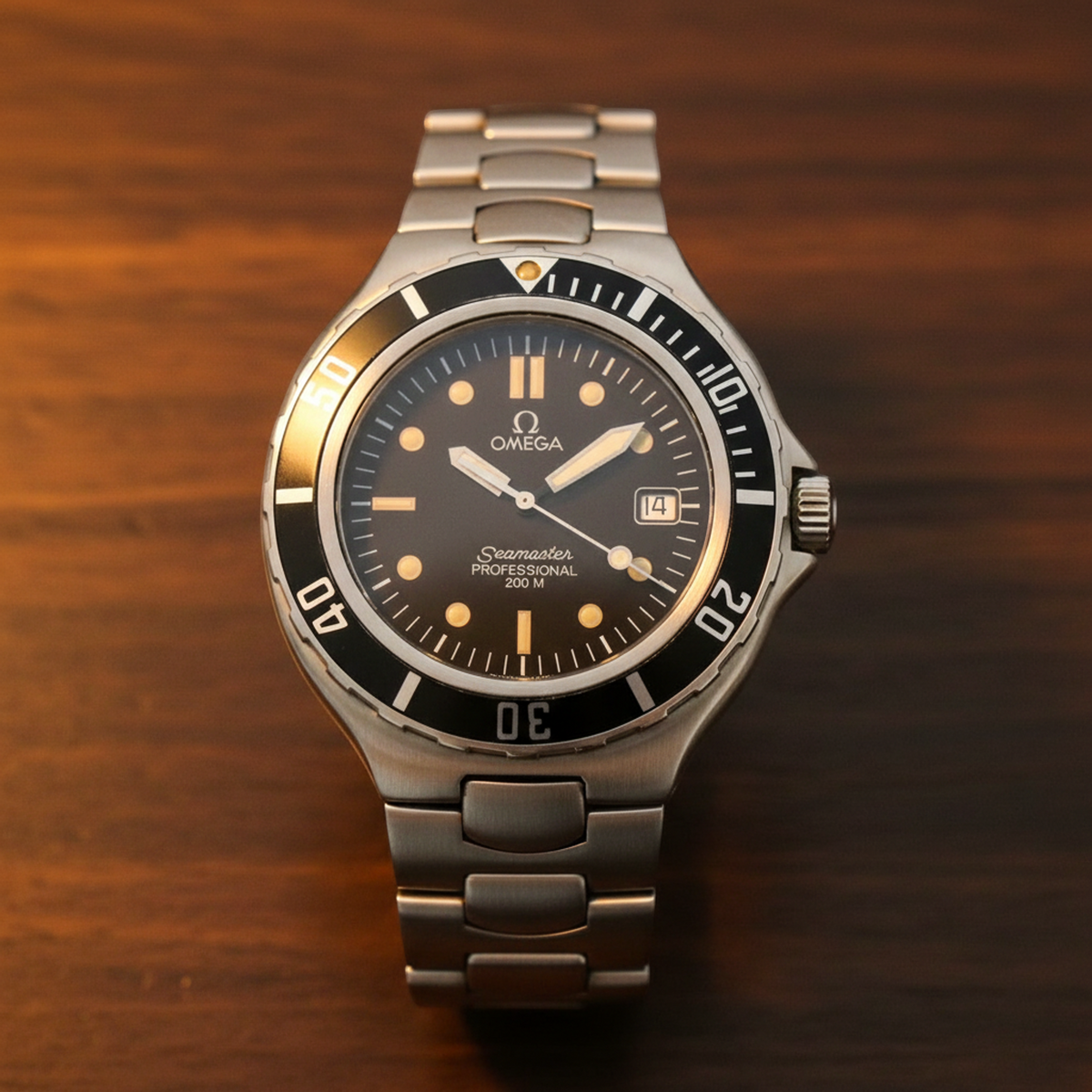 OMEGA Seamaster Professional 200M Quartz Mens Watch 2850.50 Polished