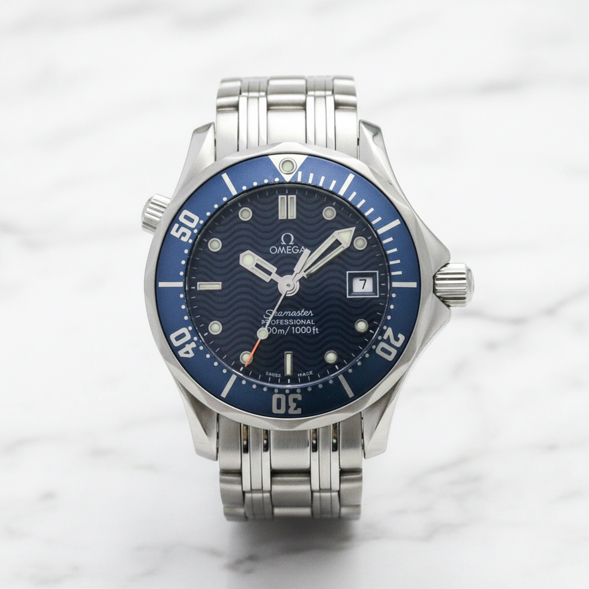 OMEGA Seamaster Professional 300M Quartz Ladies Watch 2583.80 Polished