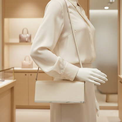 Louis Vuitton Epi Pochette Sevigne M4052J Women's Shoulder Bag LV Off White