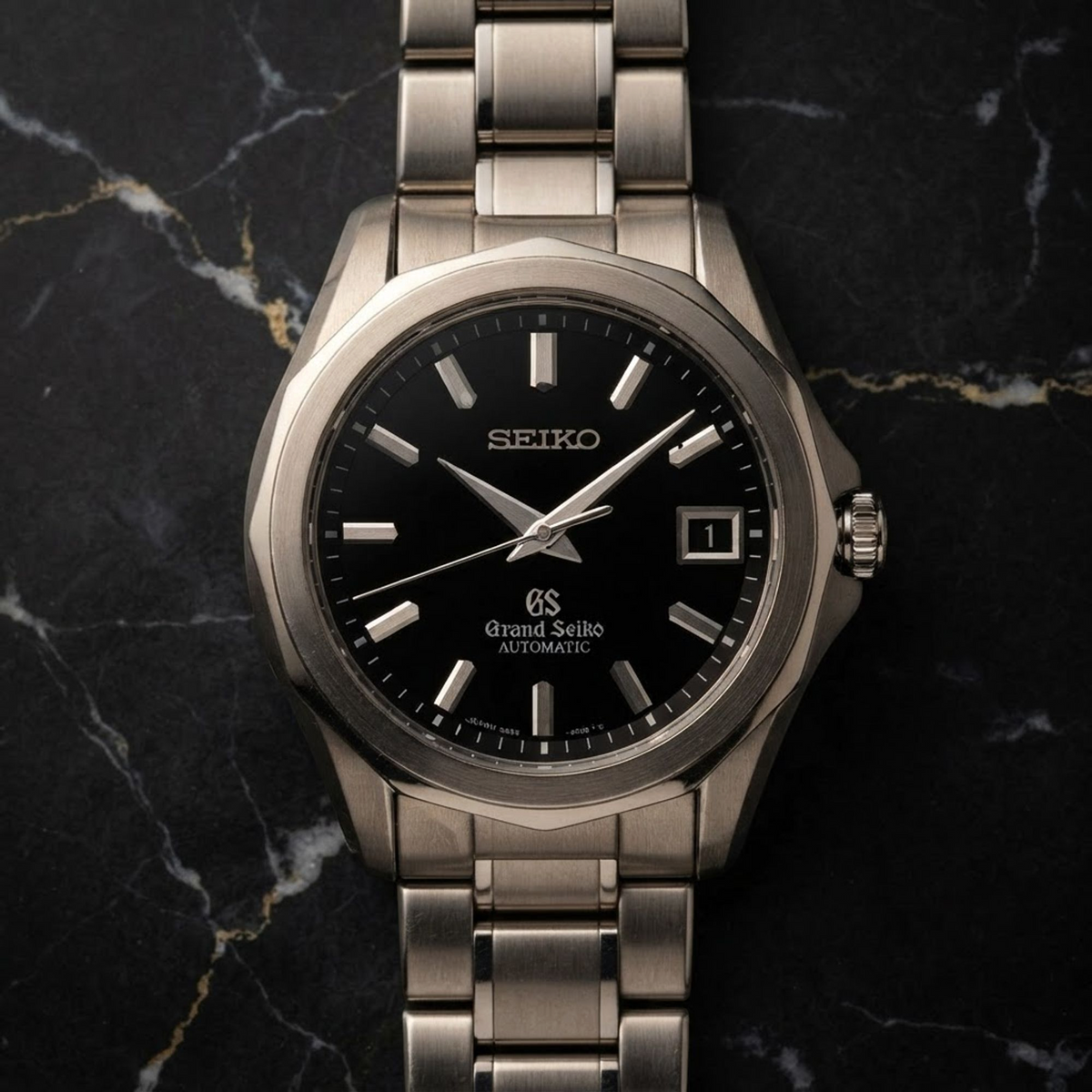 GRAND SEIKO 40th Anniversary LTD Edition Titanium Automatic Mens Watch SBGR011(9S55-0040)