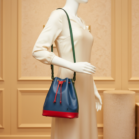 Louis Vuitton Epi Noe M44084 Women's Shoulder Bag Tricolor