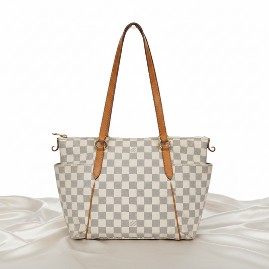 Louis Vuitton Damier Azur Totally PM N51261 Women's Tote Bag Damier Azur