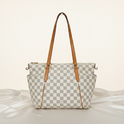 Louis Vuitton Damier Azur Totally PM N51261 Women's Tote Bag Damier Azur