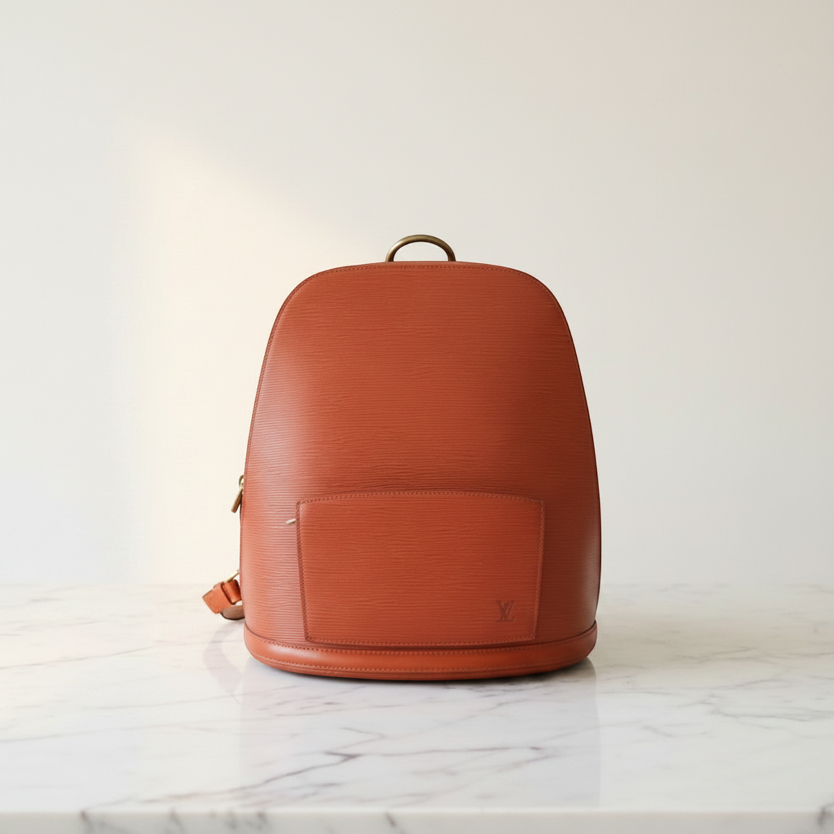 Louis Vuitton Epi Gobelin M52293 Women's Backpack Kenyan Brown