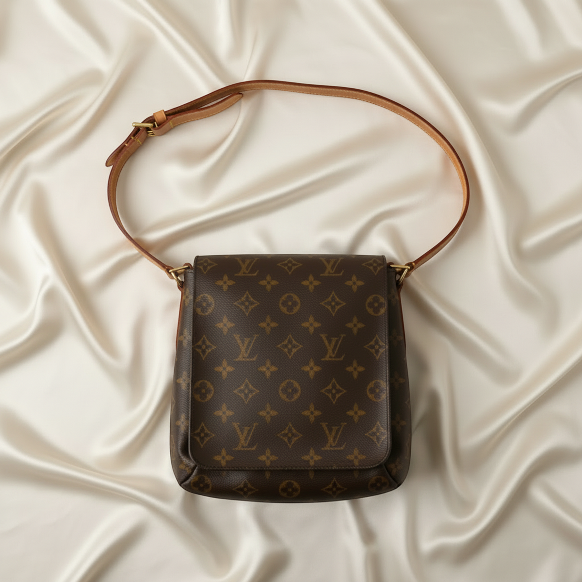 Louis Vuitton Monogram Musette Salsa Short Strap M51258 Women's Shoulder Bag Monogram