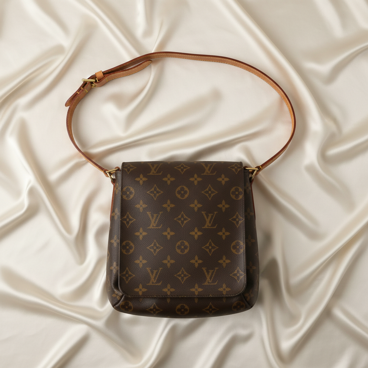 Louis Vuitton Monogram Musette Salsa Short Strap M51258 Women's Shoulder Bag Monogram