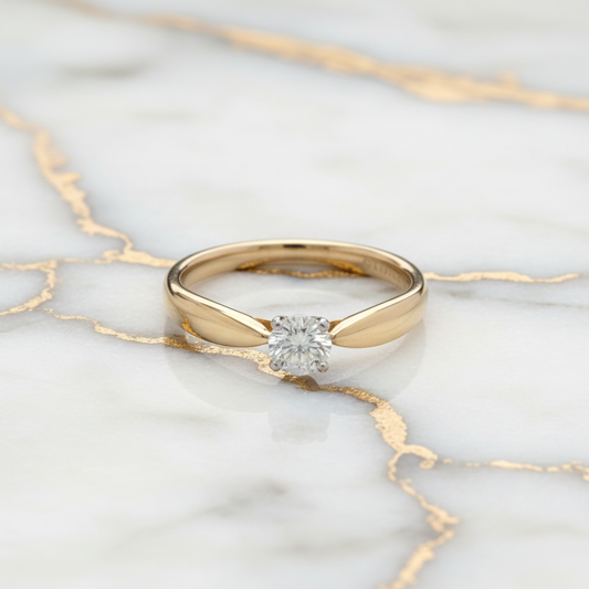 Tiffany Harmony Diamond Ring Pink Gold (18K),Platinum Fashion Diamond Band Ring Carat/0.23 Silver,Pink Gold