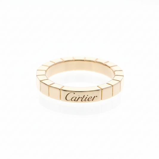 Cartier Lanieres Ring Pink Gold (18K) Fashion No Stone Band Ring Pink Gold