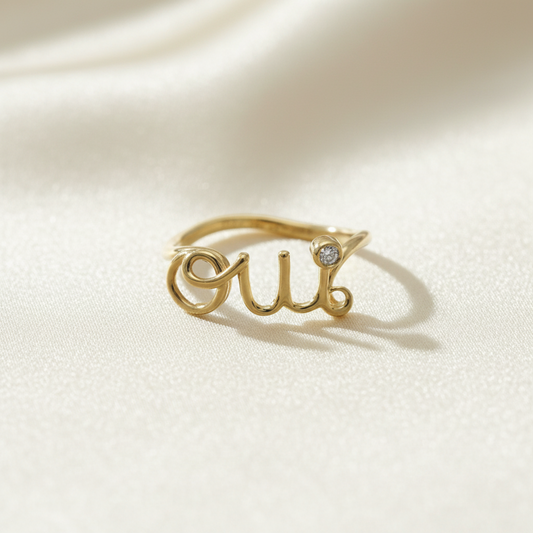 Christian Dior Dior Amour Yellow Gold (18K) Fashion Diamond Band Ring Gold