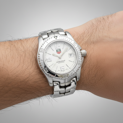 TAG HEUER Link Stainless Steel Quartz Ladies Watch WT1314 Polished