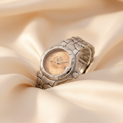 TAG HEUER 6000 Chronometer Steel Automatic Ladies Watch WH2315 Polished