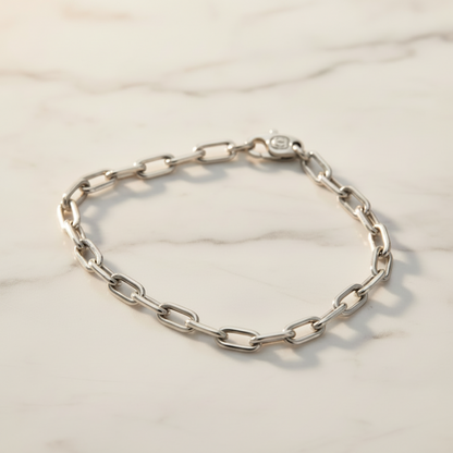 Cartier Spartacus Bracelet White Gold (18K) No Stone Charm Bracelet Silver