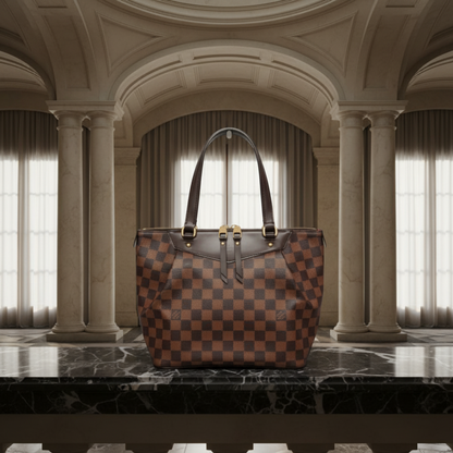 Louis Vuitton Damier Westminster PM N41102 Women,Men Shoulder Bag Brown,Ebene