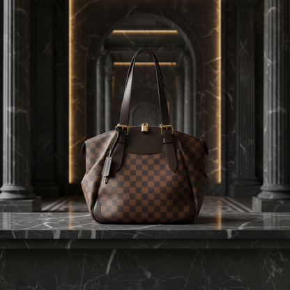 Louis Vuitton Damier Verona MM N41118 Men,Women Shoulder Bag Ebene